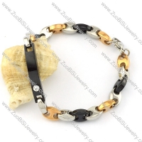 pleasant Steel Bracelet for Wholesale -b001157