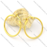 practical oxidation-resisting steel Line Earring for Girls -e000498