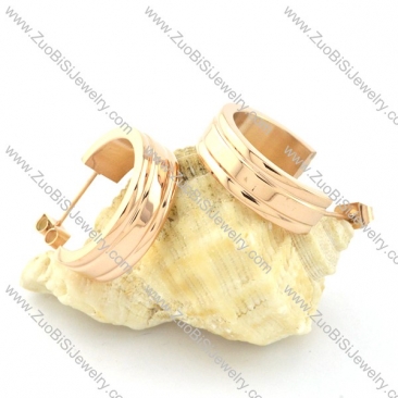 good nonrust steel Plating Earring for Ladies -e000512