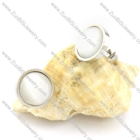 pretty noncorrosive steel Cat Eye Stone Earring -e000524