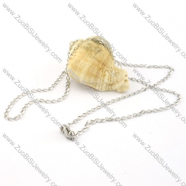 economic noncorrosive steel Necklace -n000292