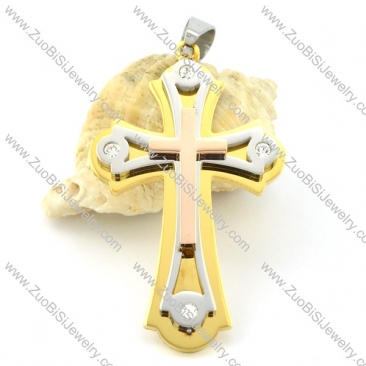 316L Steel comely Cross Pendants -p000917