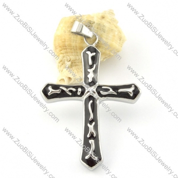 Steel enjoyable Cross Pendants -p000922