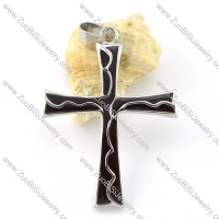 oxidation-resisting steel remarkable Cross Pendants -p000924