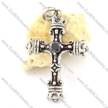 unique casting cross pendant in Stainless Steel -p000960