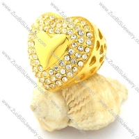 good Stainless Steel Plating Ring for Ladies -r000757