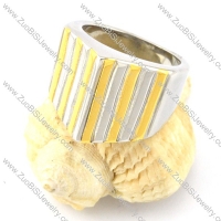 functional Steel Plating Ring for Ladies -r000782