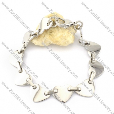 high quality oxidation-resisting steel Stainless Steel Bracelet with Stamping Craft -b001185