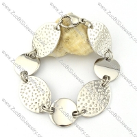 good 316L Stainless Steel Stainless Steel Bracelet with Stamping Craft -b001239