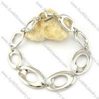 remarkable 316L Steel Stainless Steel Bracelet with Stamping Craft -b001241