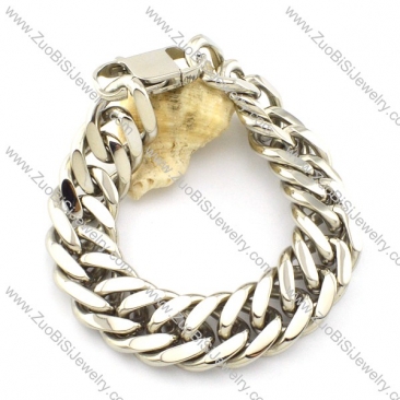 great noncorrosive steel Big Stamping Bracelet -b001302