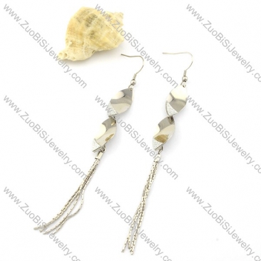 nice-looking oxidation-resisting steel Plating Earring for Beautiful Girls -e000562