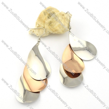 good Stainless Steel Plating Earring for Beautiful Girls -e000567