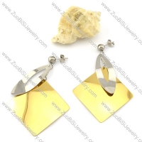 good quality 316L Stainless Steel Plating Earring for Beautiful Girls -e000572