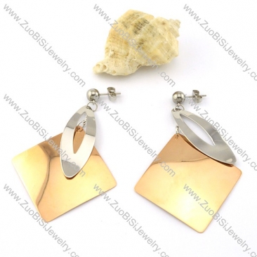 comely 316L Stainless Steel Plating Earring for Beautiful Girls -e000573