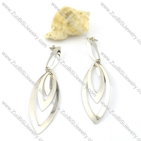 nice 316L Steel Plating Earring for Beautiful Girls -e000575