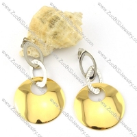 top quality oxidation-resisting steel Plating Earring for Beautiful Girls -e000577