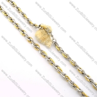 Remarkable 316L Stamping Necklace -n000360
