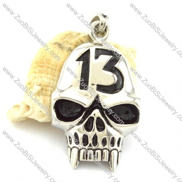 13 Skull Head Pendant -p001098