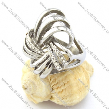 Remarkable 316L Steel Ring -r000907