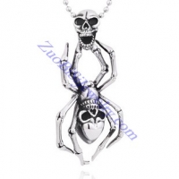 spider skull pendant JP350028