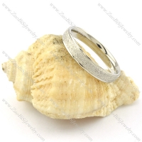 Elegant Weddig Ring in Stainless Steel Metal -r000931