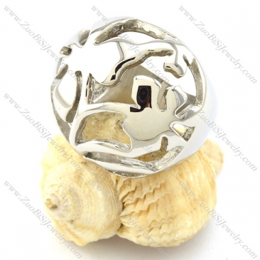 Good Craft Casting Ring in Stainless Steel -r000949