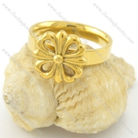 Gold Plating Cross Rings r001517