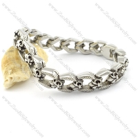 Special Noncorrosive Steel casting bracelet from china wholesale jewelry market -b001357