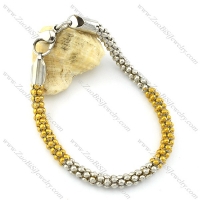 Good Oxidation-resisting Steel plating bracelet for ladies -b001363