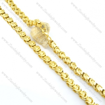 Gold Plated Necklaces n000582