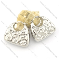 Cute Stainless Steel Purse Earring e000799