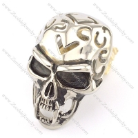 64mm big hollow skull head pendant p001545