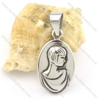 shiny girl pendant for ladies p001535