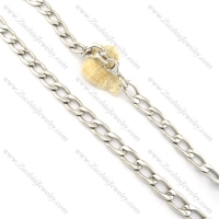 11.5mm flat O shaped necklace chain n000530