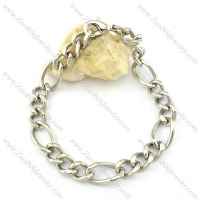 Pleasant 316L Stainless Steel stamping bracelets -b001369