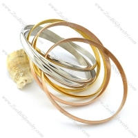 Economic Oxidation-resisting Steel stamping bangle -b001460