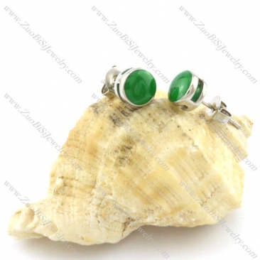 Great Noncorrosive Steel piercing earring crafted epoxy for girls -e000626
