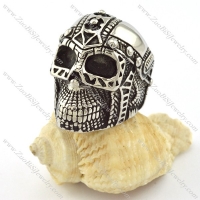 Good-looking 316L Steel skull ring for men -r001045