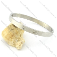 Practical 316L Steel stamping bangles -b001500