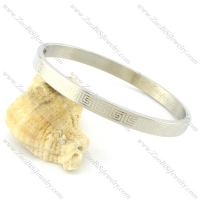 Nice-looking Stainless Steel stamping bangles -b001488