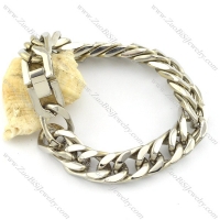 Functional Oxidation-resisting Steel men's stamping bracelet -b001522