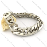 Functional 316L men's stamping bracelet -b001515