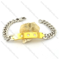 Great Quality 316L id bracelets -b001529