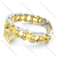 Nice-looking Steel mens biker bracelets -b001547