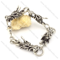 4 dragon heads bracelet in length of 19cm b002040