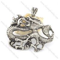 vintage mens dragon pendant p001530