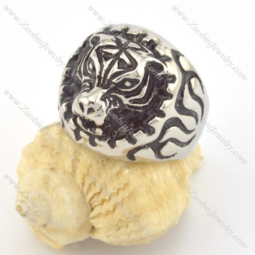 tiger ring in stainless steel for sale r001345