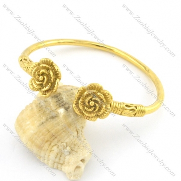 yellow plating rose bangle b001979