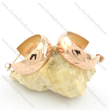 unique cutting earring e000736